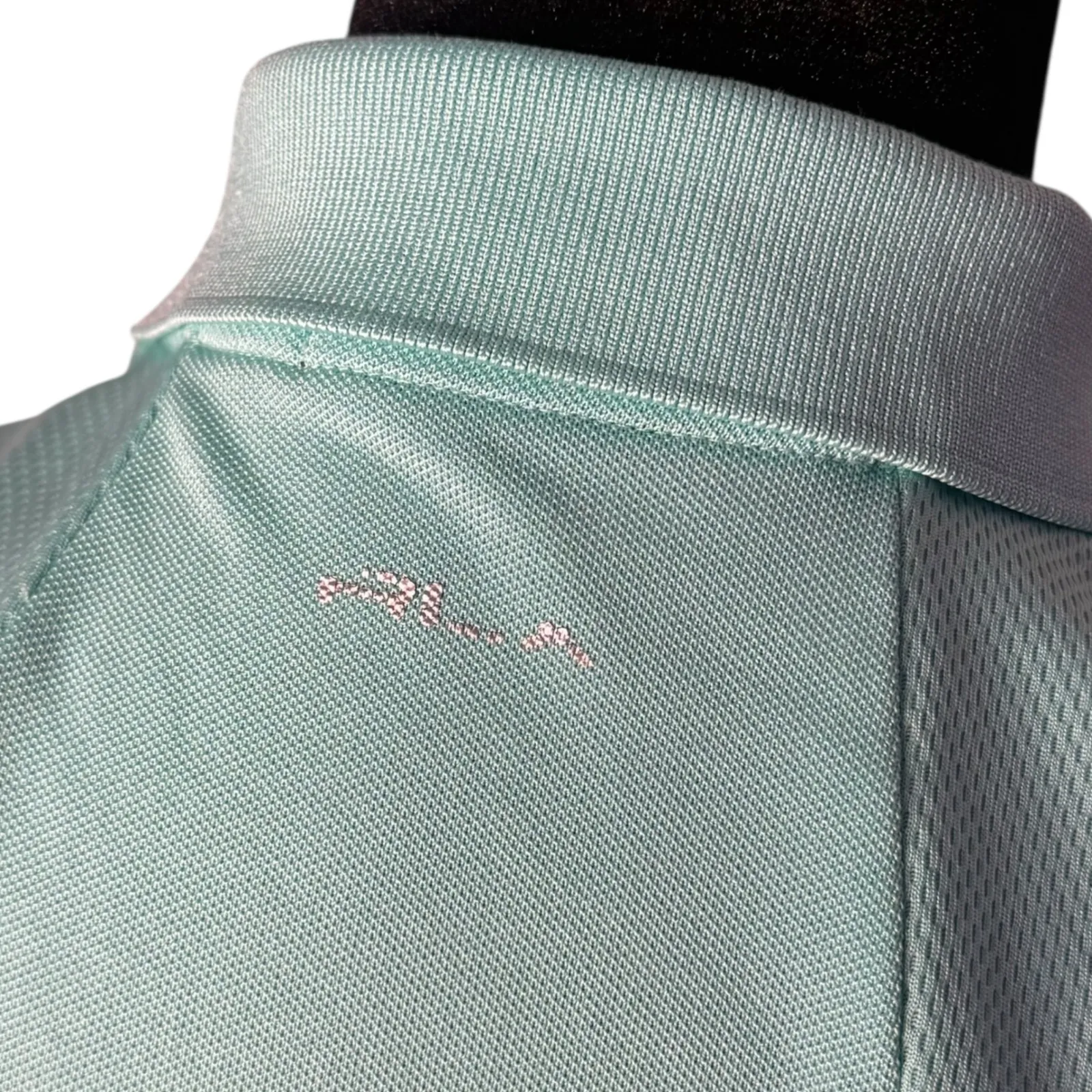 RLX Ralph Lauren Womens PGA Polo Shirt Size M Green Performance Golf Shirt‎ - Image 5