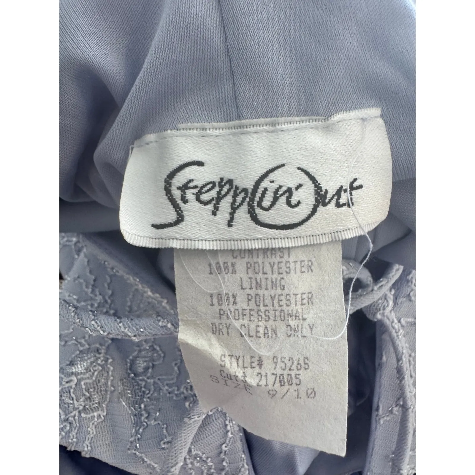 Steppin' Out 90's Y2K long dress Size‎ 9/10 from 1999 prom , light purple Size 8 - Image 5