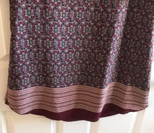 Red Patterned Dress - Image 4