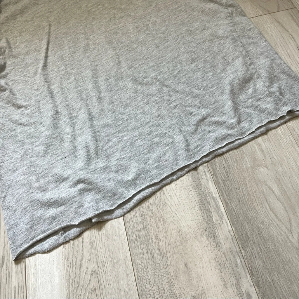 Kith Cotton Tshirt crewneck short sleeve womens Green (large) minimalist casual Gray - Image 4