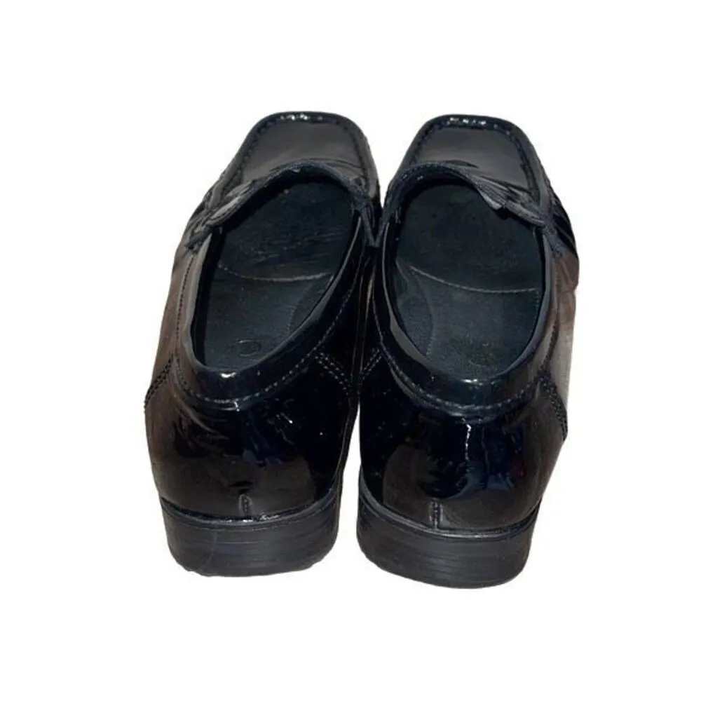 Ara Womens Patent Leather Square Toe Slip - Image 5