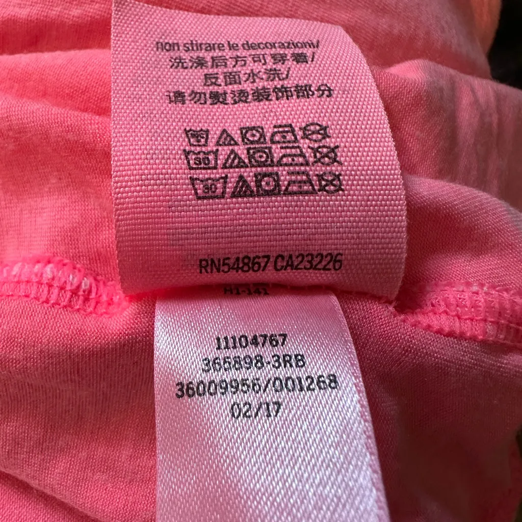 PINK Victoria's Secret Hot Pink Oversized Racerback Super Soft Tank Top Small S - Image 15