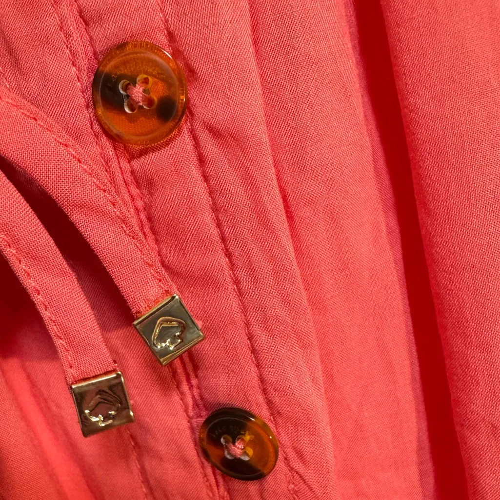 Kate Spade  New York Lychee Off Shoulder Romper | Size Small - Image 6