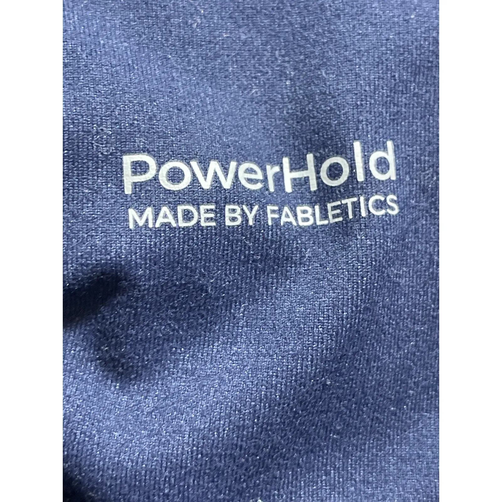 Fabletics PowerHold Women's Blue Mid Rise Skinny Yoga Athletic Leggings Pants M - Image 3