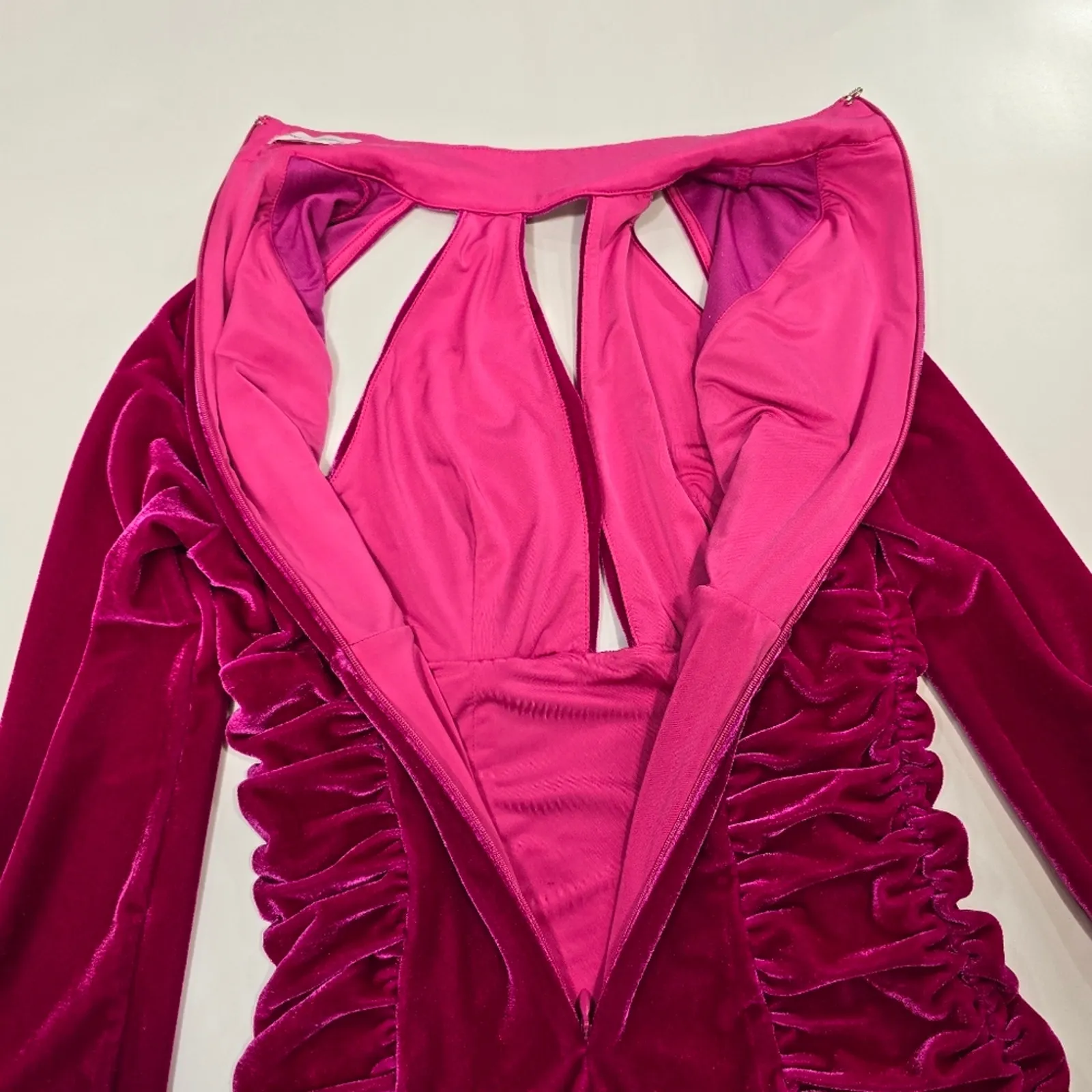 Lovers and Friends Greta Mini Dress in Pink Small - Image 13