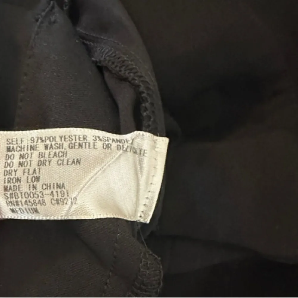 Everly Black Pants with‎ Belt - Image 6