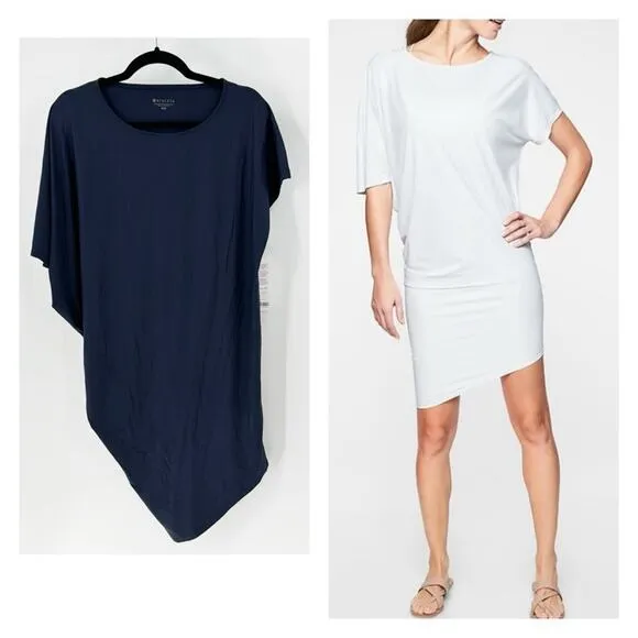 Athleta SUNLOVER HILO navy UPF DRESS gorpcore outdoor athleisure size XXS - Image 2