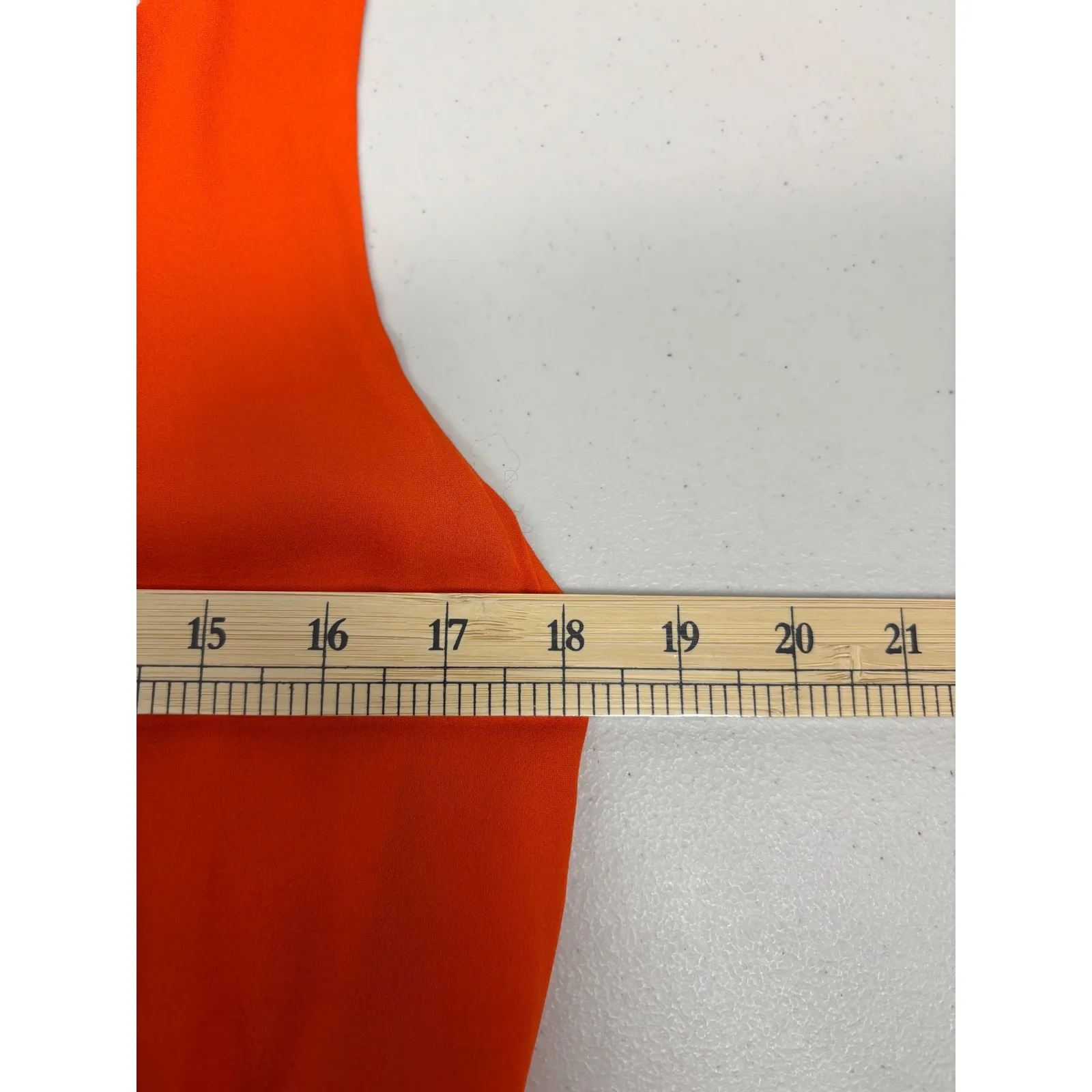 Alice + Olivia Franny Silk Crepe Mini Dress Lare Sleeveless Racerback Orange Red - Image 8