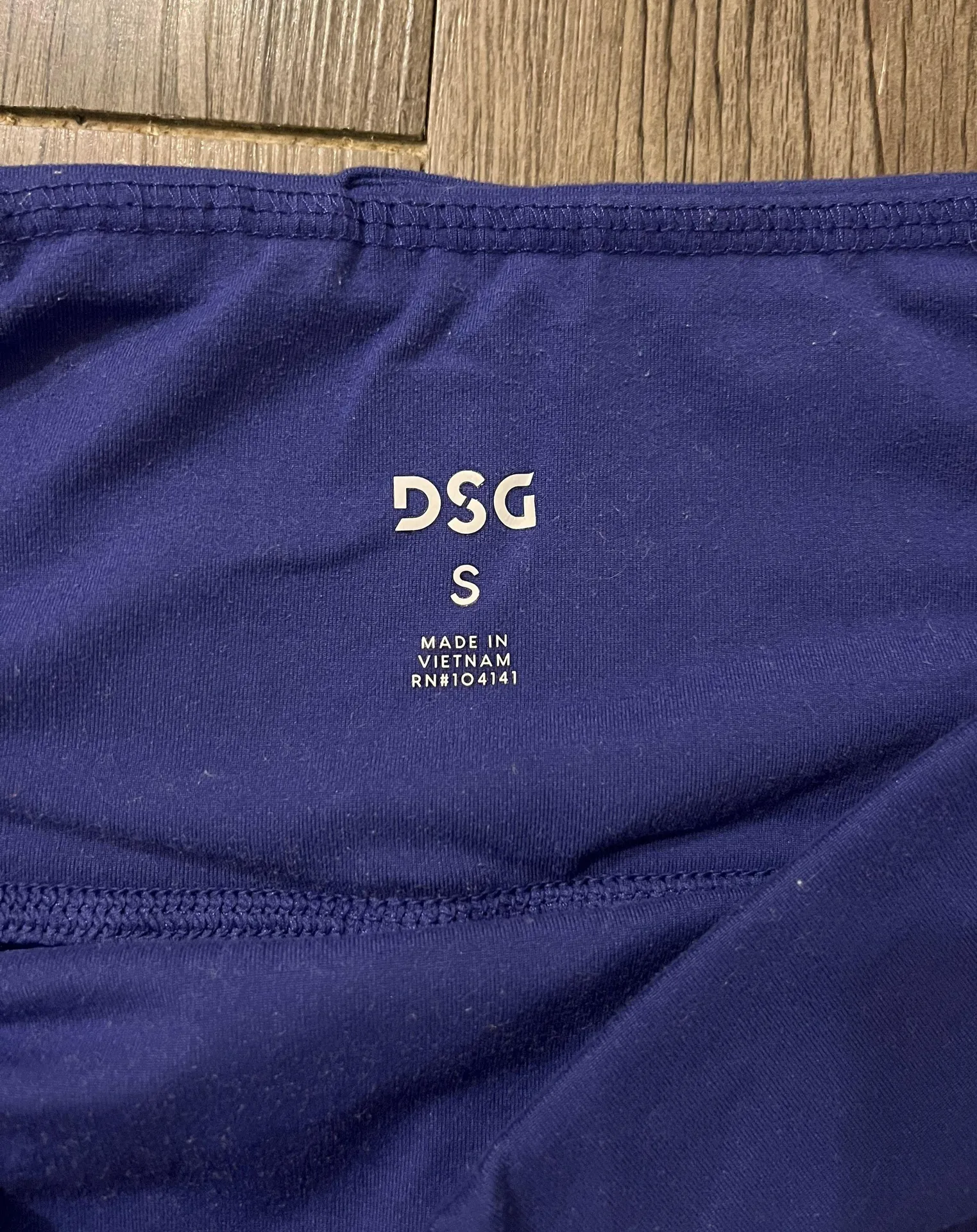 DSG Biker Shorts Blue - Image 4