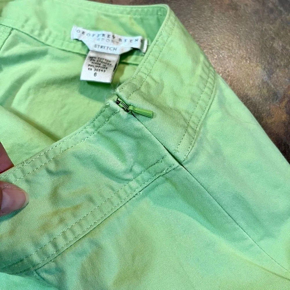 Geoffrey Beene Sport Stretch Skirt Flat Front Size 6 - Image 6