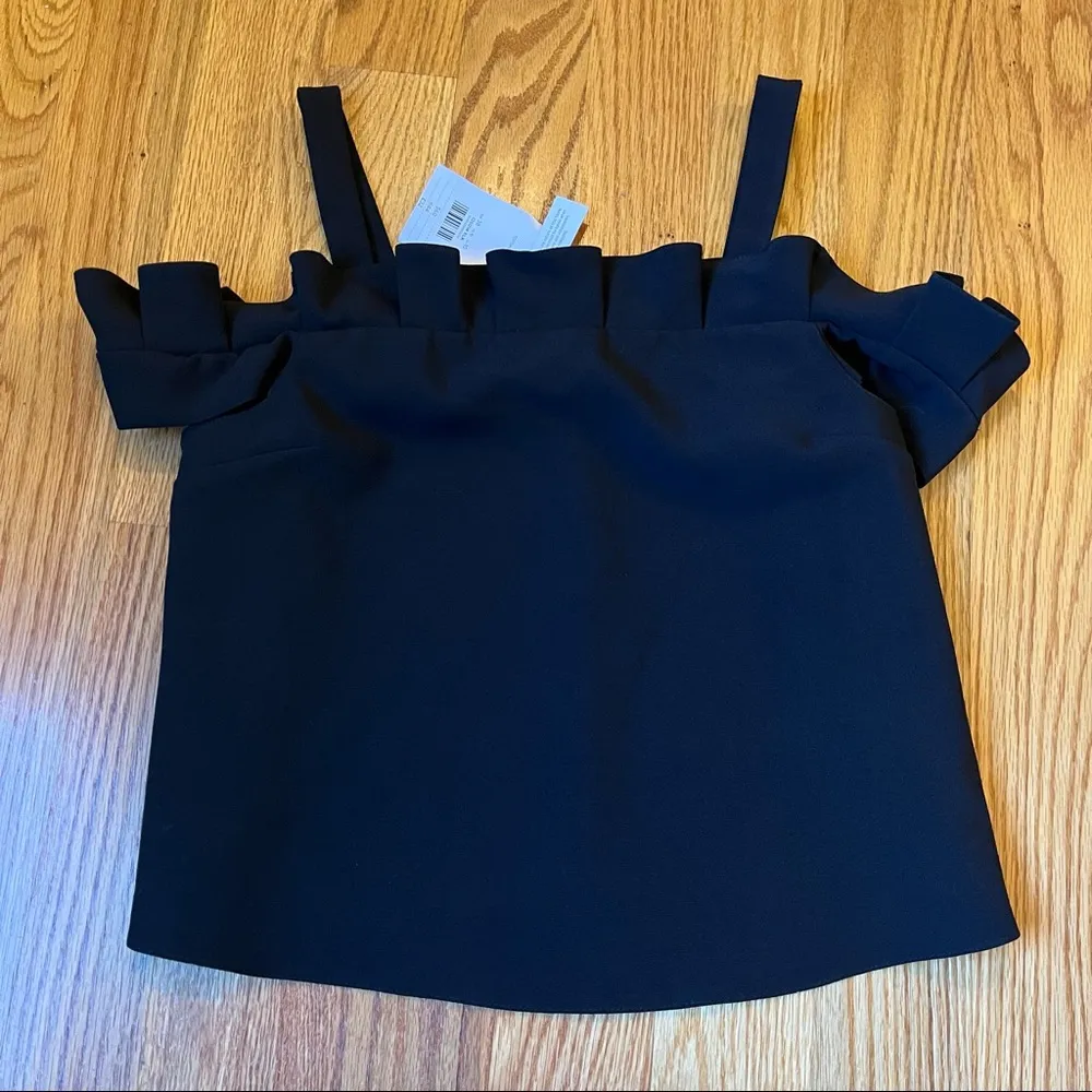 Topshop black top size 6 - Image 2