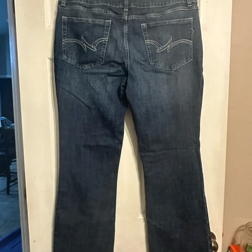 Wrangler Blue Flare Wide Leg Jeans - Image 4