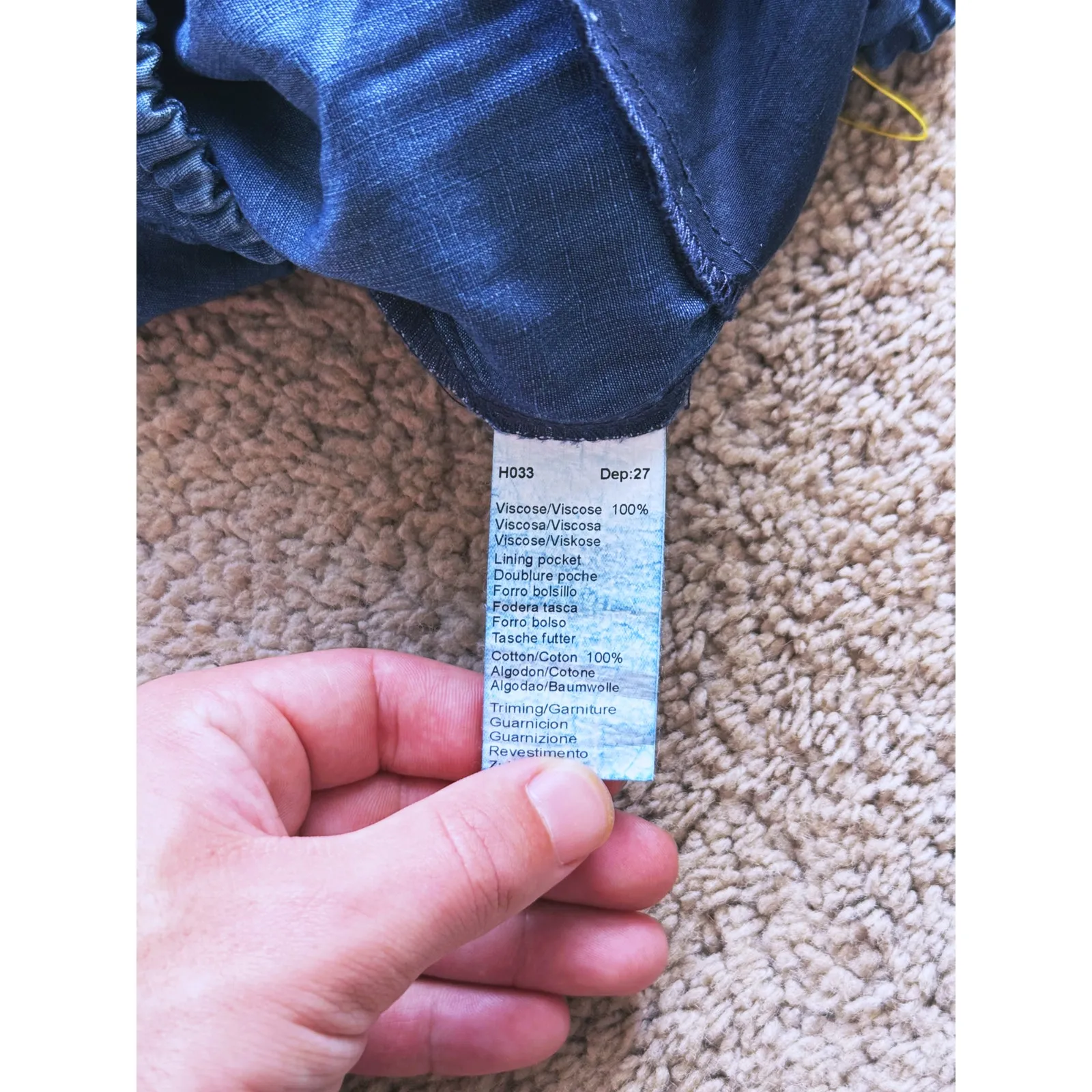 Gerard Darel Coastal Relaxed Paperbag Straight Jeans 8 Tall Boho Lounge Indie - Image 6