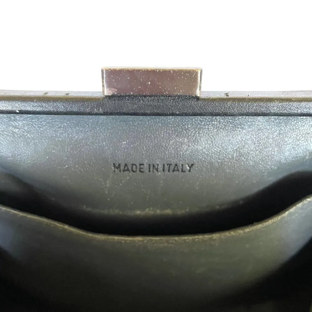 RARE L'Wren Scott Lula Black Leather Handbag Satchel Bag - Image 6