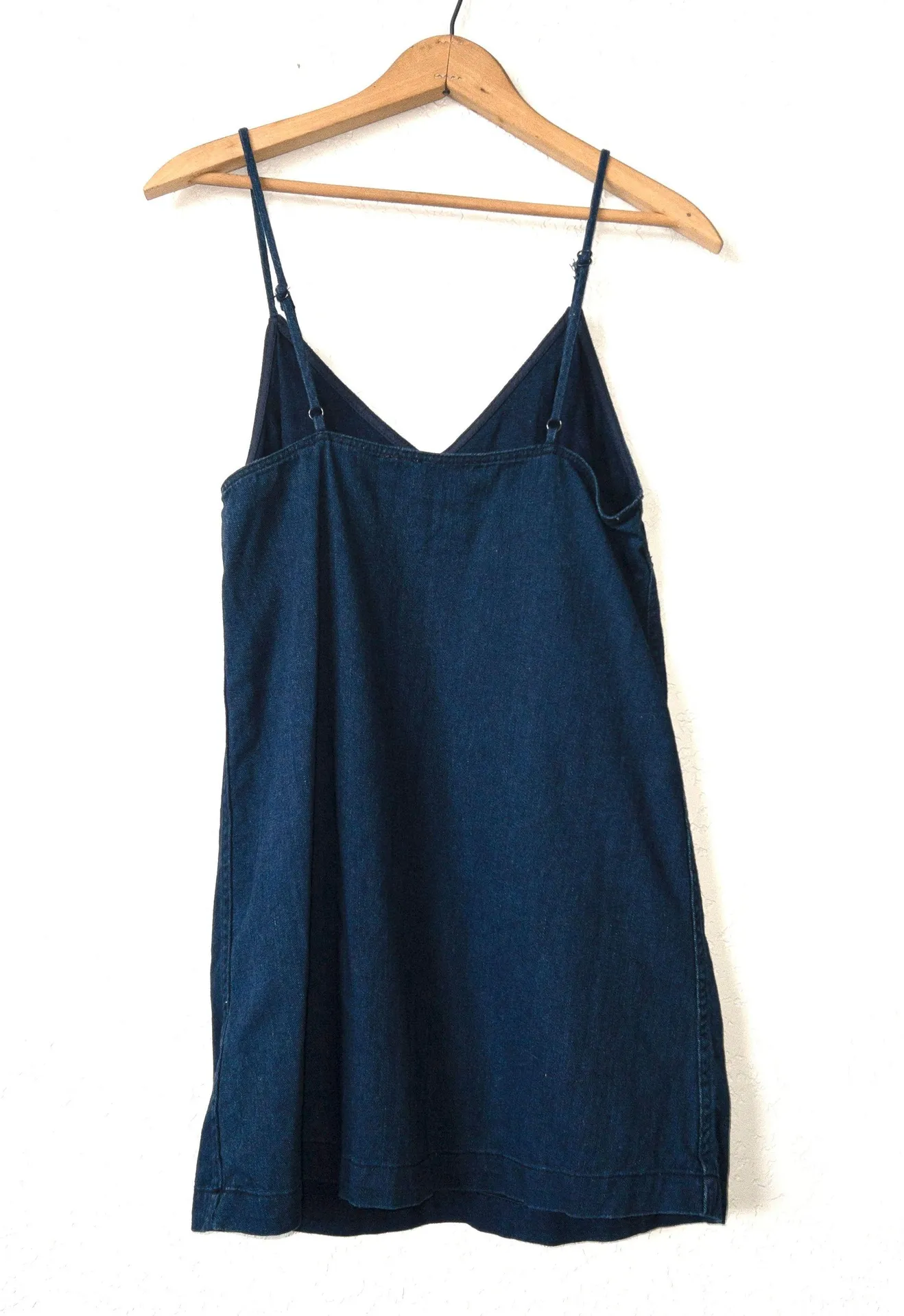 Aritzia Blue Denim Vivienne Mini Ship Dress Size XS - Image 7