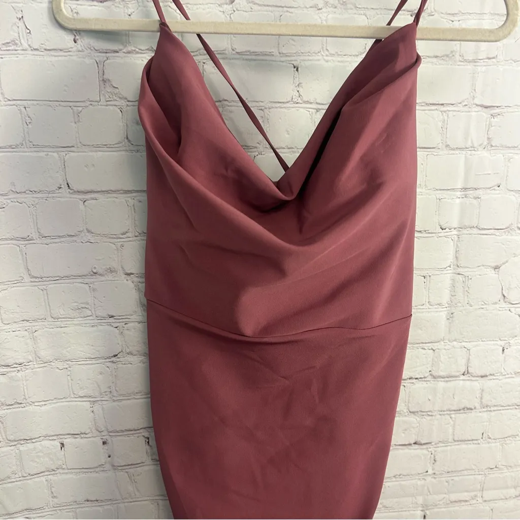 GALINA Signature New Chianti Prom Dress gown event bridesmaid size 20 Pink - Image 9