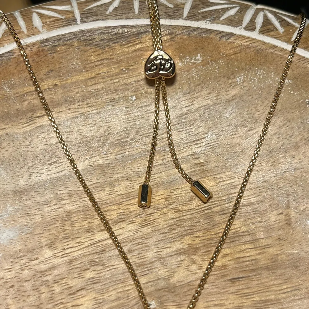 Gold Tone Back To School Red Apple Worm Locket Pendant Necklace - Image 10