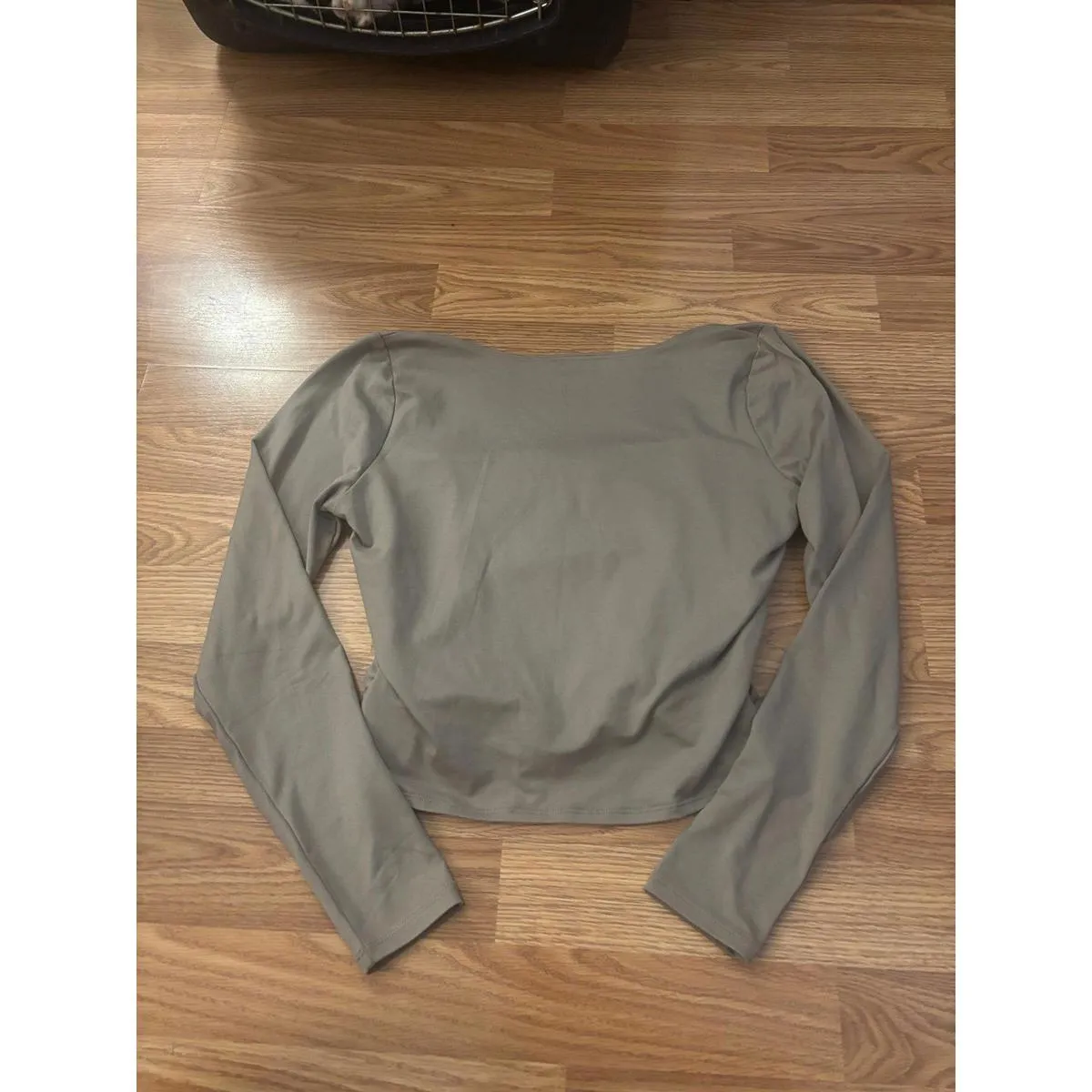 Hollister Square Neck Long Sleeve Size Large - Image 6