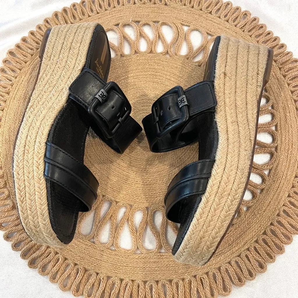 Sam Edelman Carson Espadrille Platform Wedge Sandal Size 8 - Image 4