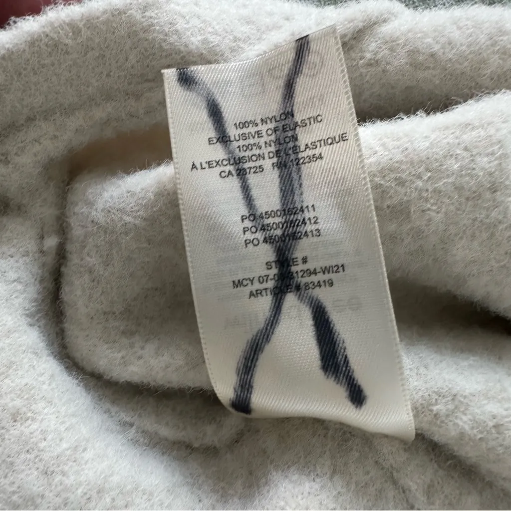 Aritzia Wilfred Beige Nylon Knit Soft Tank M - Image 4