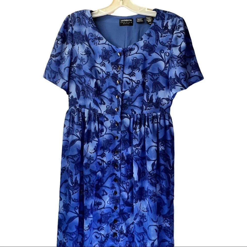 Vintage Liz Claiborne Dress‎ Size 10P - Image 2