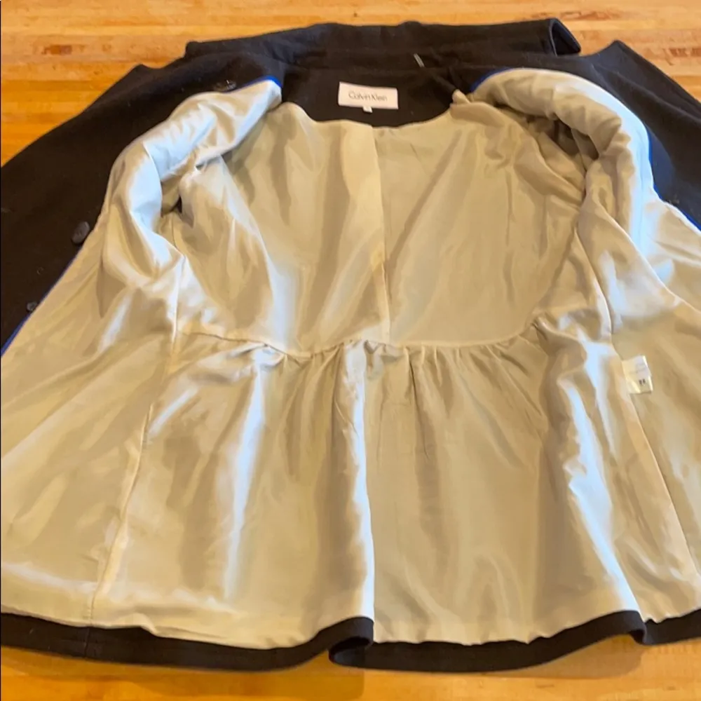 Like NEW Calvin Klein Women’s Pea Jacket Size 10 - Image 4