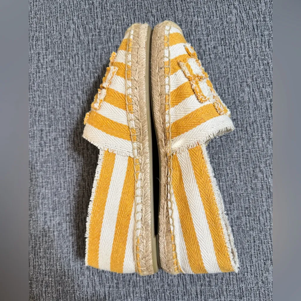 Tory Burch Women’s Fray Stripe Espadrille Flats - Image 6