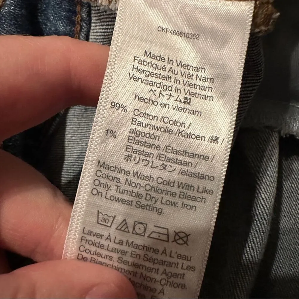 Madewell The Mid-Rise Perfect Vintage Jeans in Knowland Wash Sz‎ 25 - Image 10