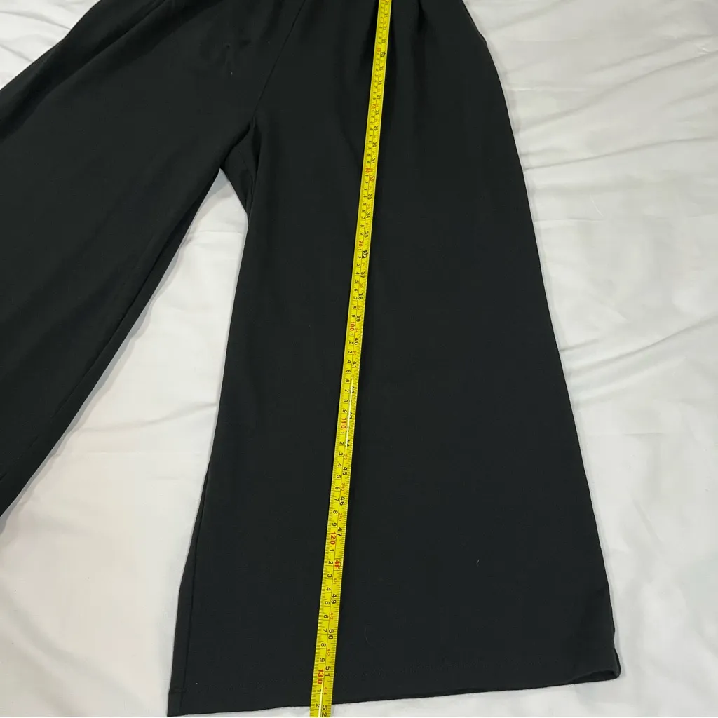 Anthropologie Black Halter Jumpsuit - Image 9