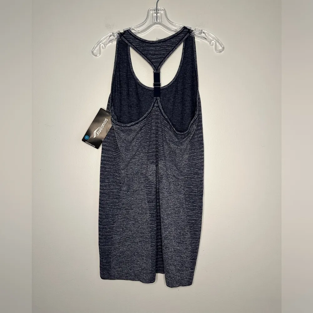 Saucony Adjustable Racerback Tank Top Performance Sportswear Yoga Crossfit sz XL - Image 3