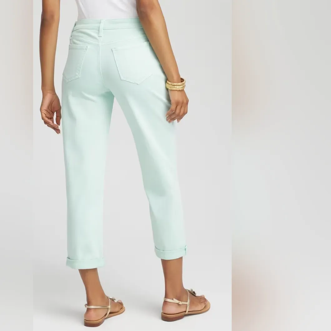 Chico’ Platinum Ankle size 4/18/20 Iced Mint Women's Jeans NEW WITH TAGS - Image 3