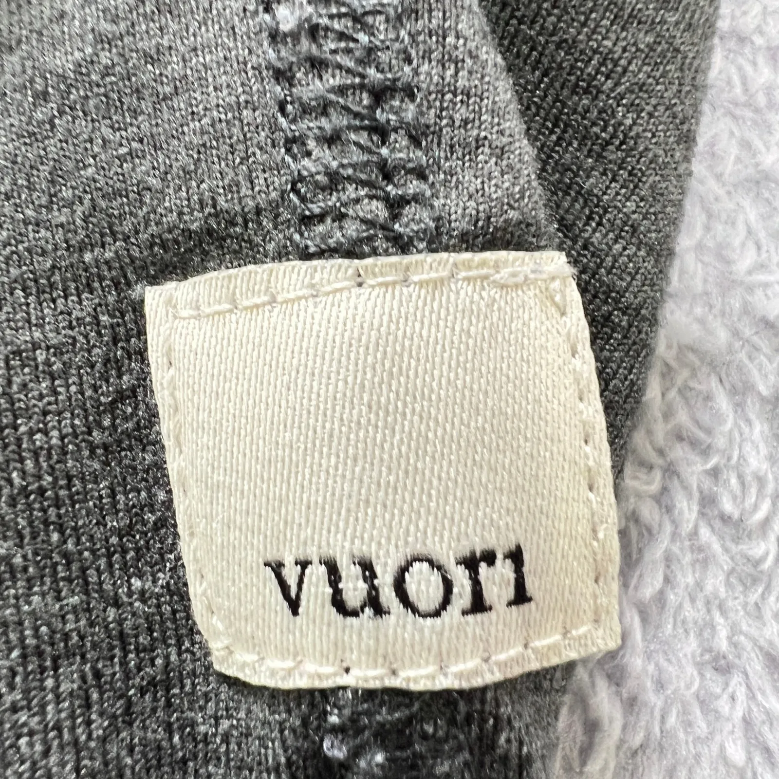 Vuori Halo‎ Essential Jumpsuit Charcoal Gray Size Small Soft Stretch Lounge Fit - Image 4