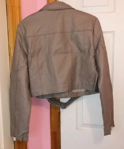 Gray Moto Jacket - Image 3