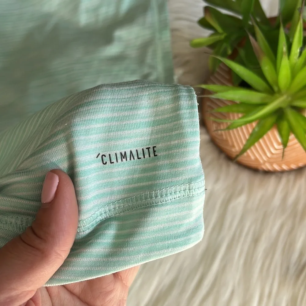 adidas • essentials climalite 3 stripe activewear tee - Image 7