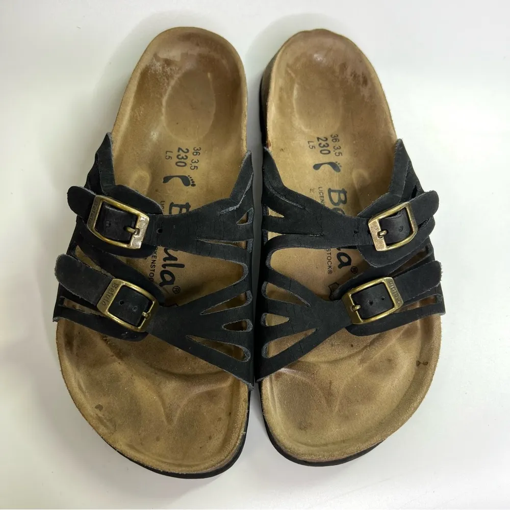 Betula Grace Slip On Two Strap Sandals 36/US 5 Narrow - Image 5