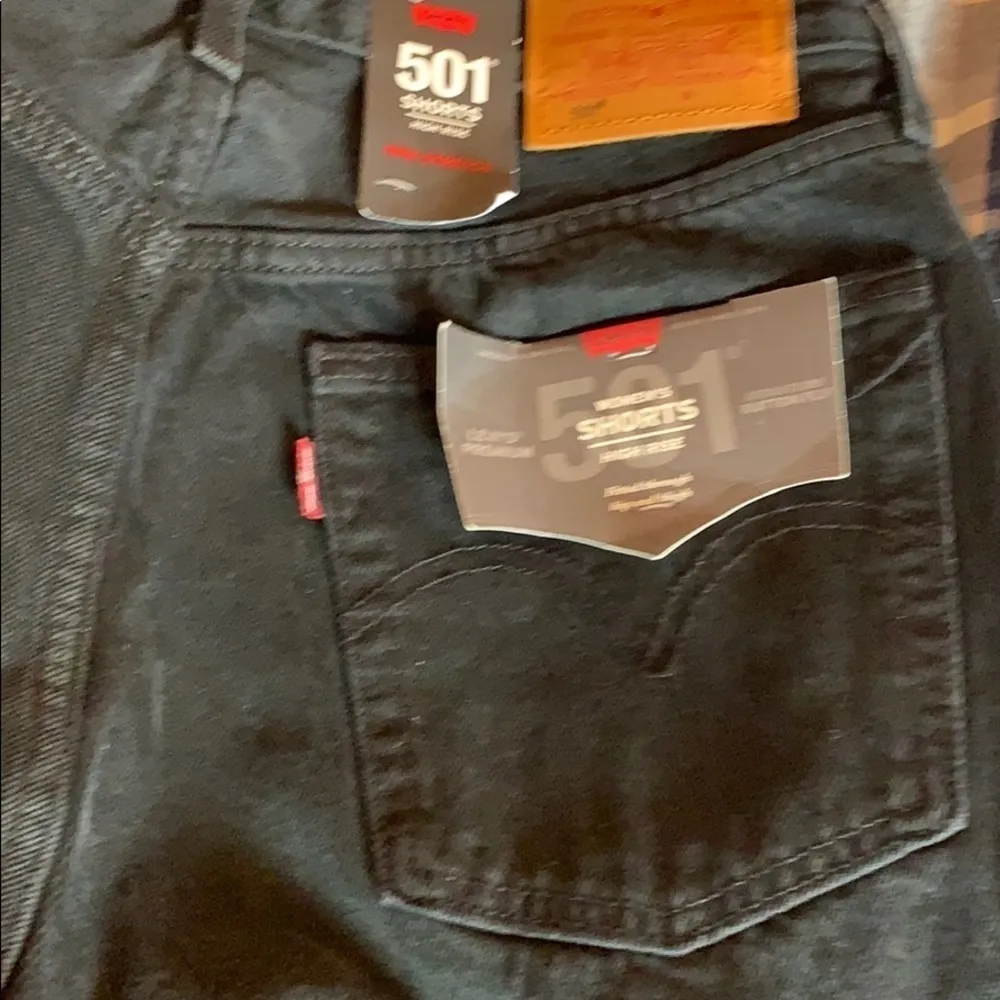 Levi’s Distressed High Waist Slouch Shorts - Image 5