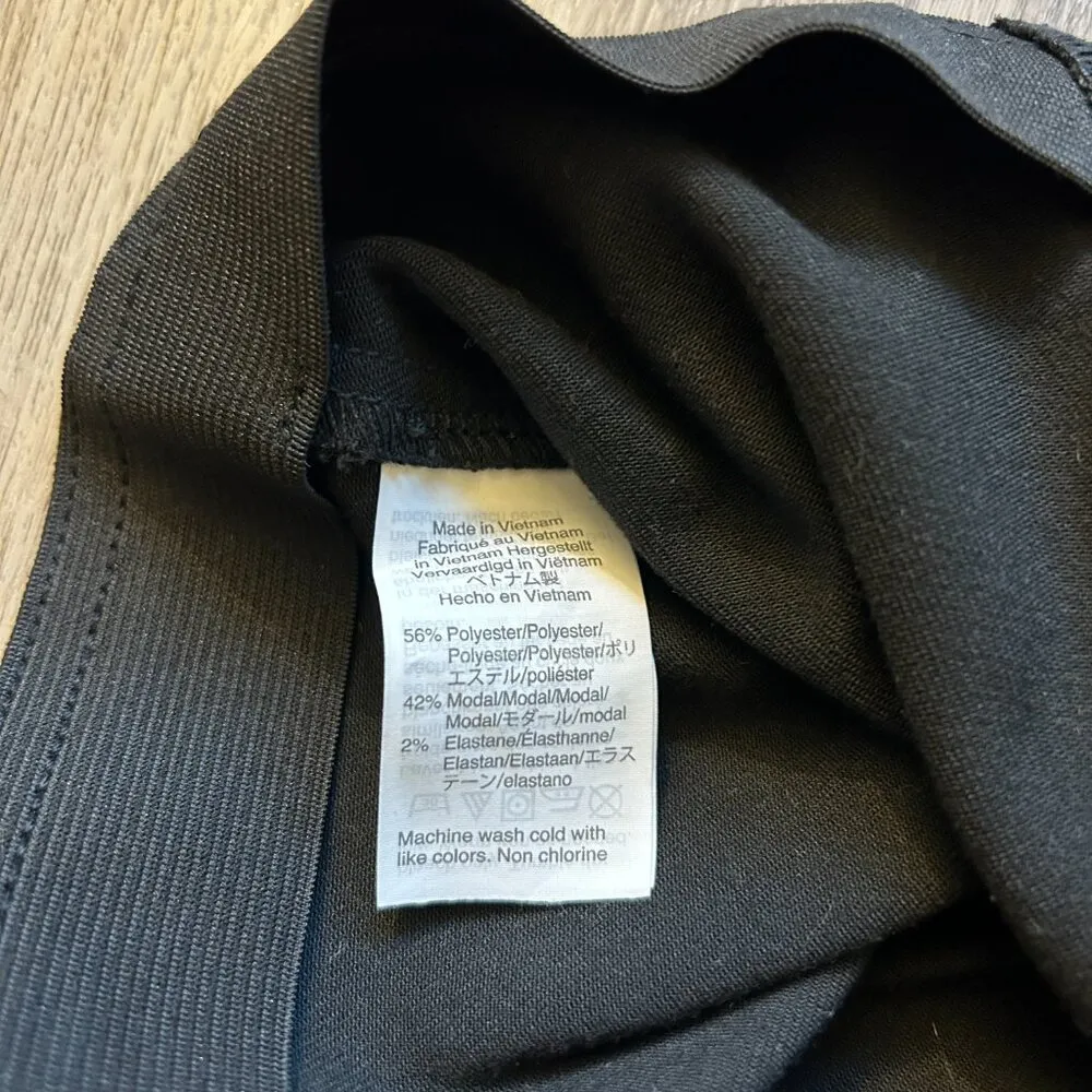 Madewell Fraser Slim Pants in True Black Size 28 - Image 8