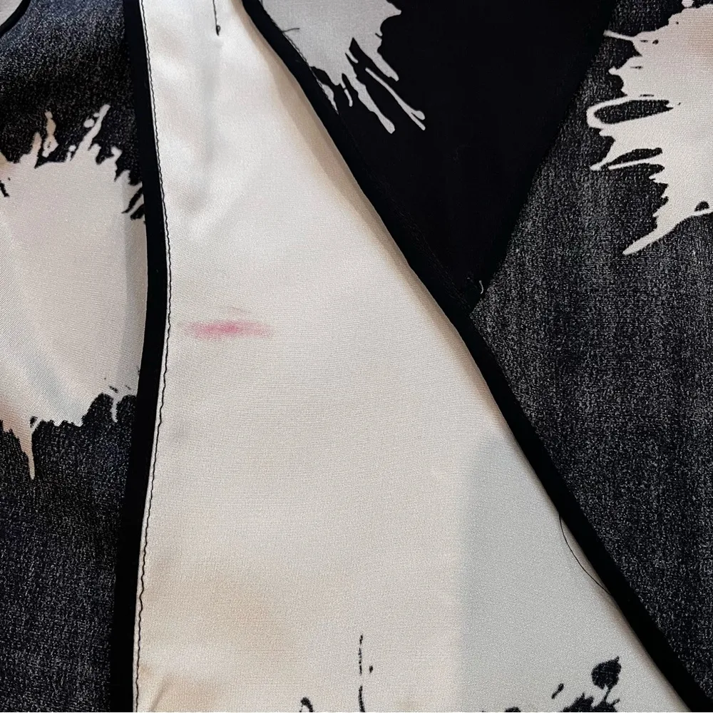 3.1 PHILLIP LIM Paint Splatter Silk Blouse, Sz 8 - Image 14