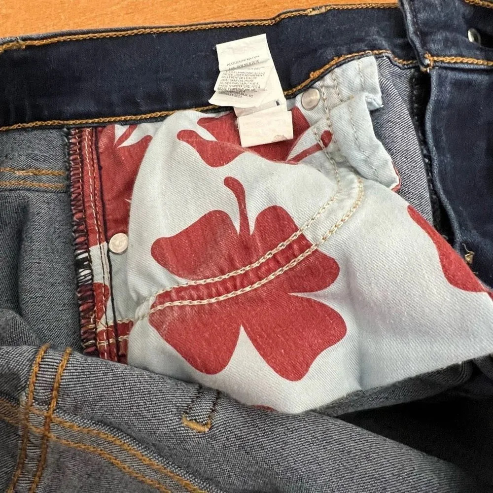 Lucky Brand Womens Denim Jeans Boot Cut Blue Wash Size 6 - Image 6