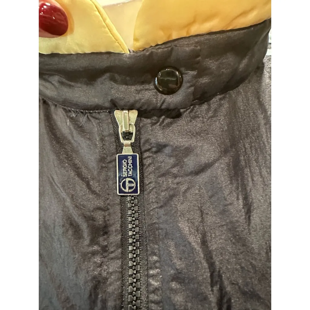 Women's Sergio Tacchini Jacket Size M Black Multi - Image 4