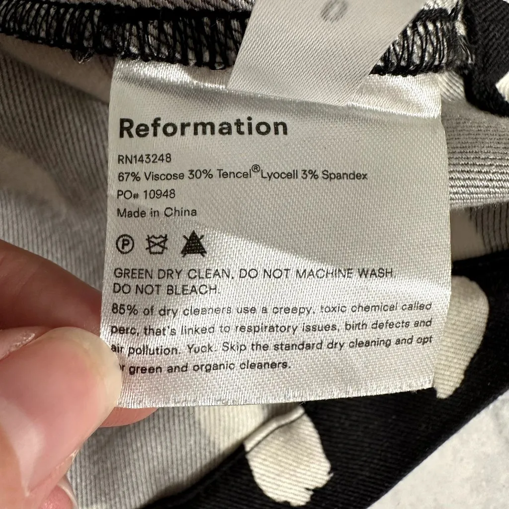 Reformation Austin Mini Dress in Splotch - Image 6