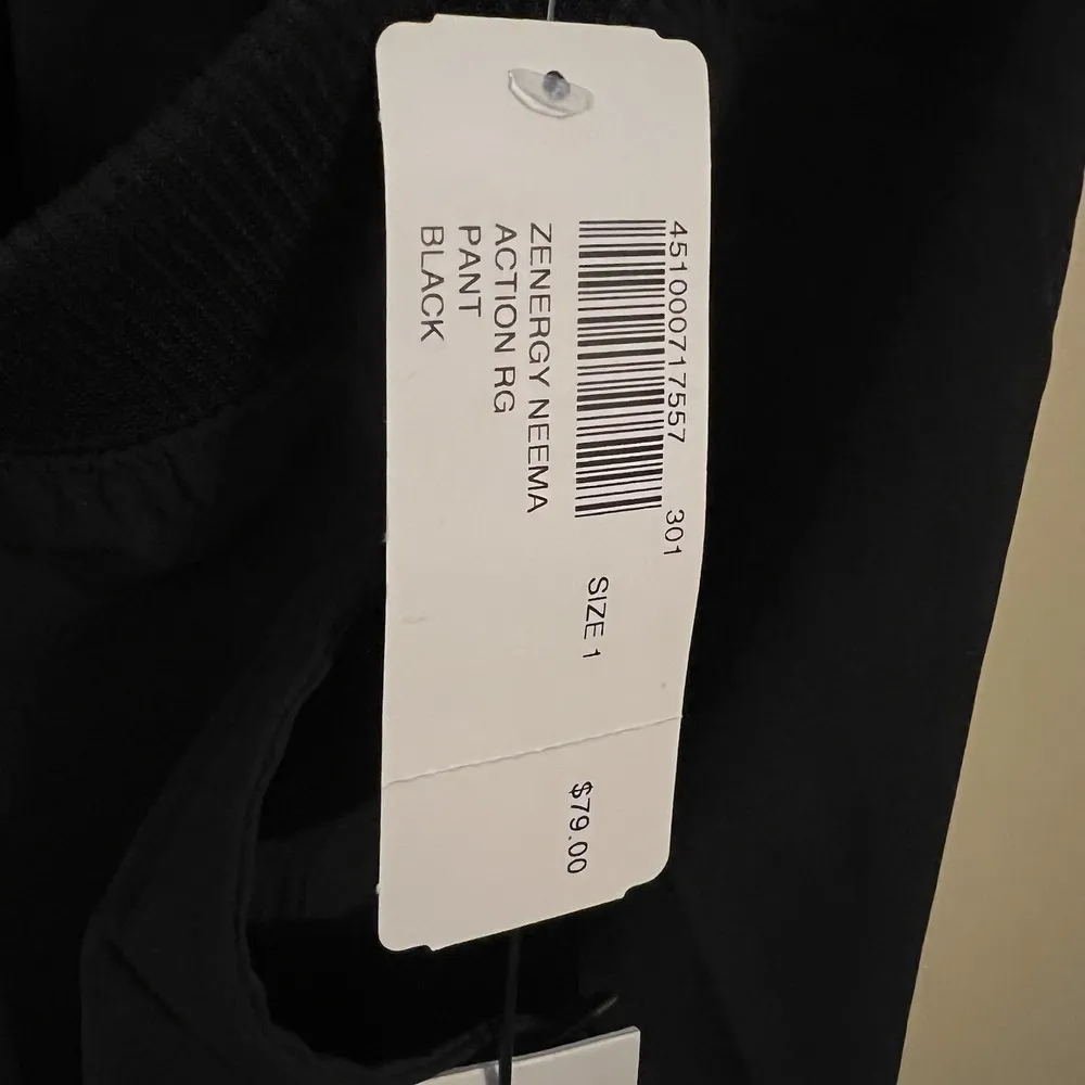 Chico's 1/M Zenergy Black Neema ActionPants Active Travel Lightweight Athleisure - Image 6