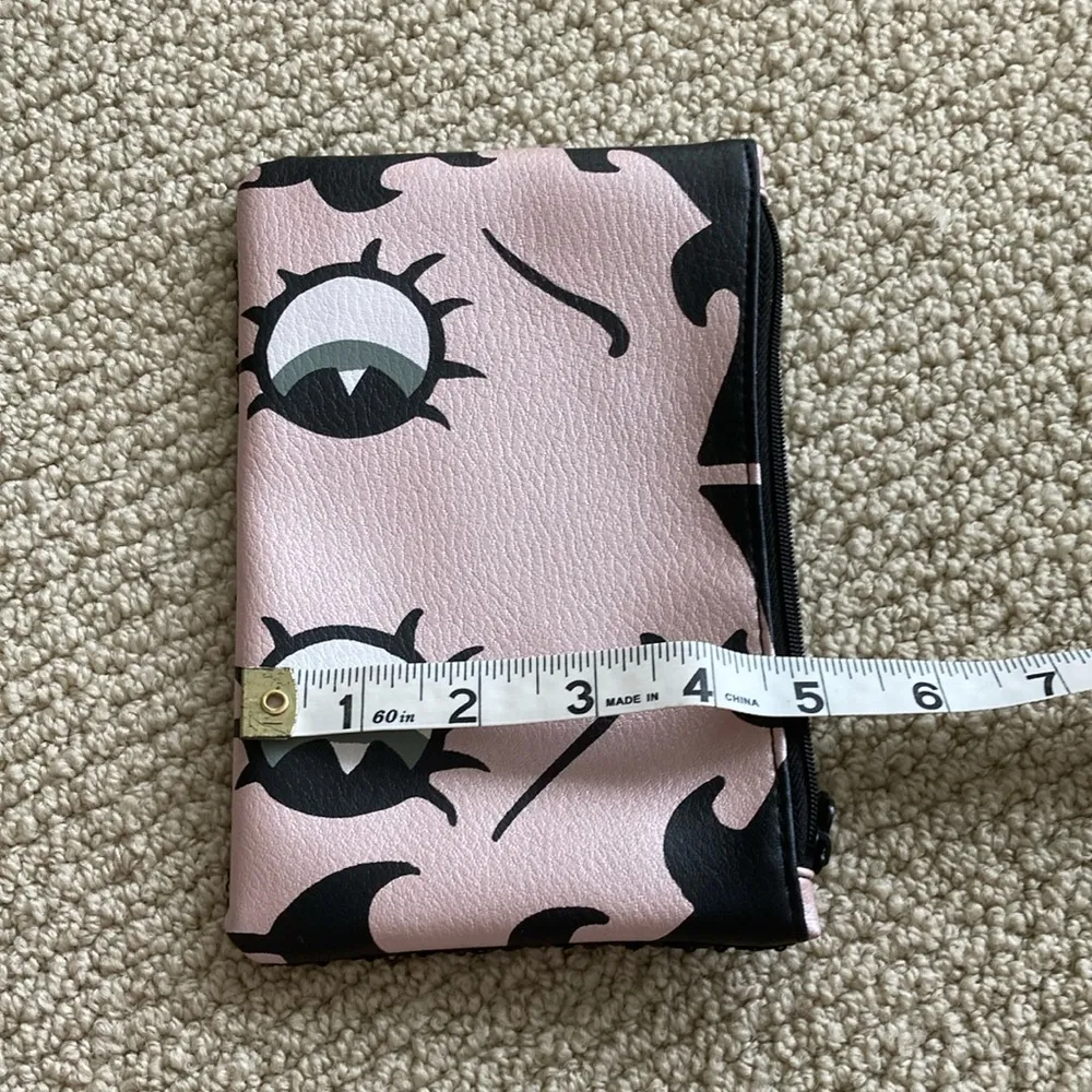 BettyBoop x ipsy Cosmetic Case Character Black Pink Bag 7.5” by 5” Like New - Image 6