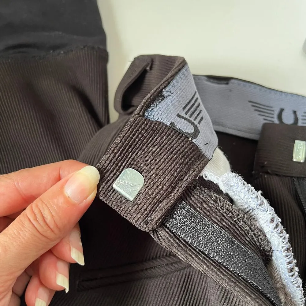 Tuffrider Equestrian Riding Womens Pants Sz 28 Breeches Ribbed Knee Patch Horse - Image 11