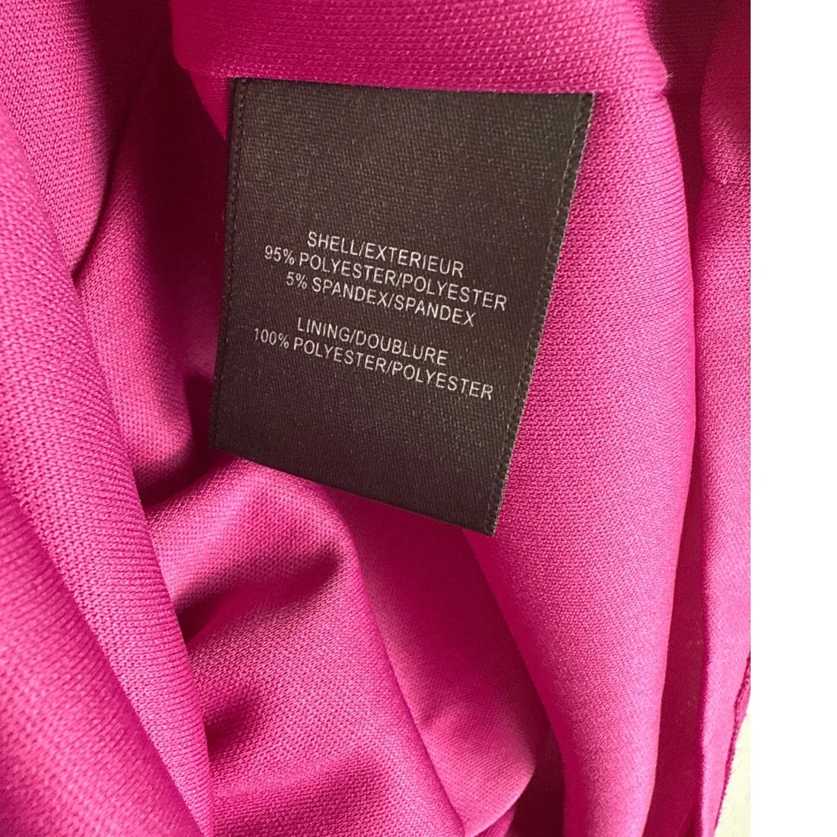 ONE33 Social Pink & Red Sequin Hearts‎ Faux Wrap Party Dress Size 8 - Image 10