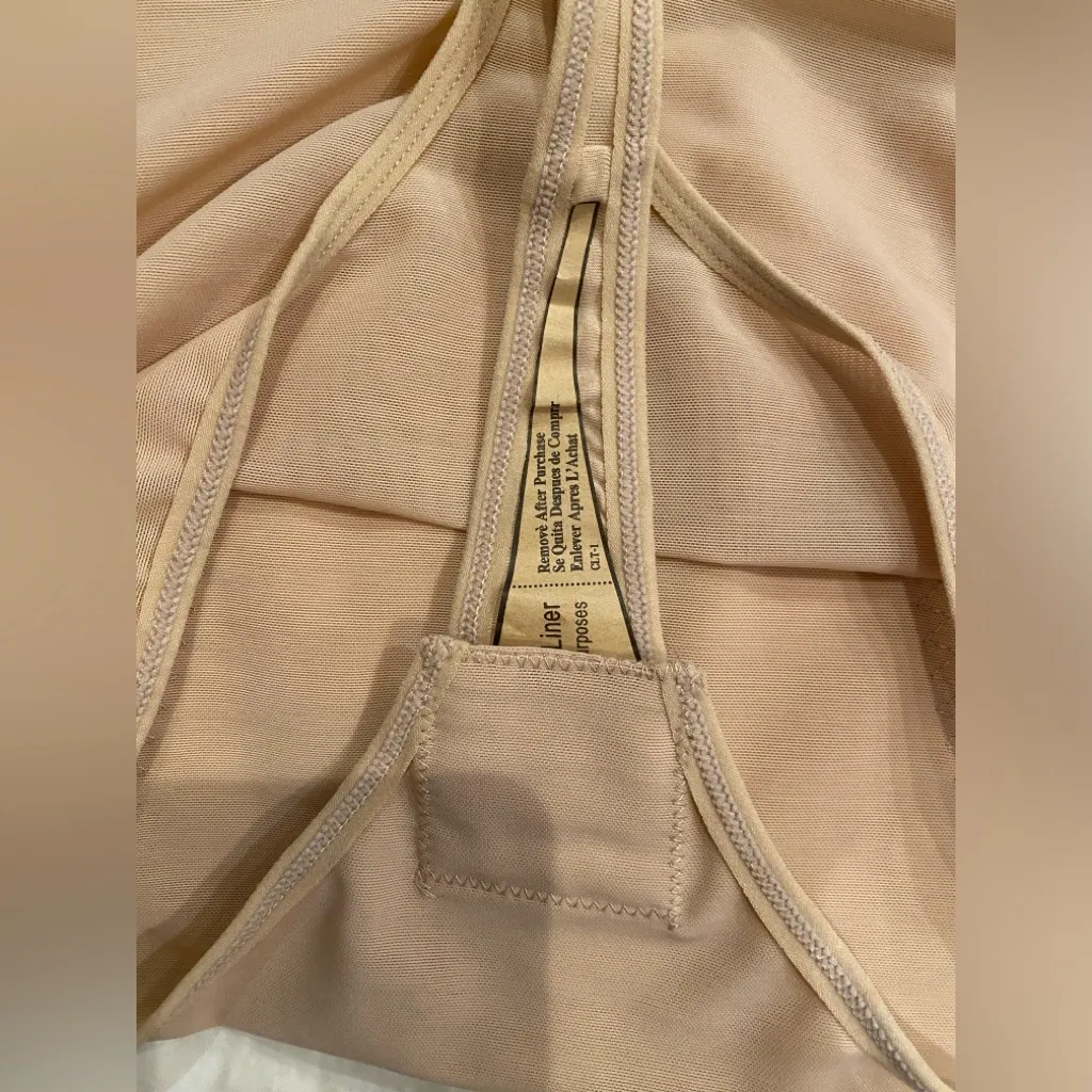 FeelinGirl Thong Shapewear Bodysuit size S NWT Tan - Image 4