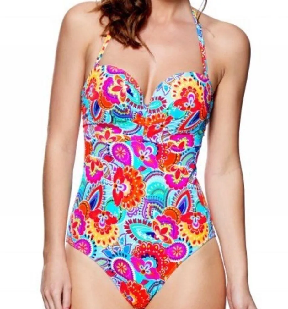 Lepel Fiesta Red Swimsuit Blue - Image 2