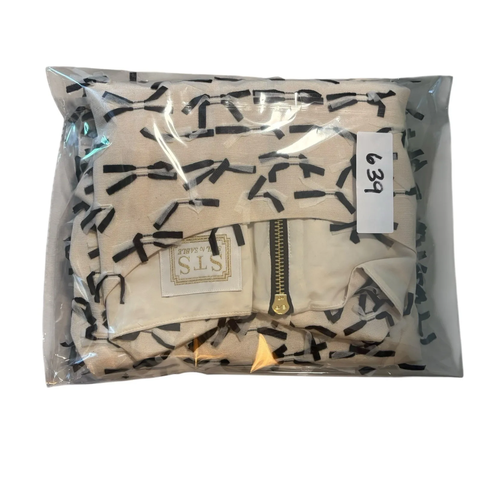 Sail To Sable Ticker Tape Bow Shift‎ Dress Nautical Blogger Fave $268 Size 10 - Image 10