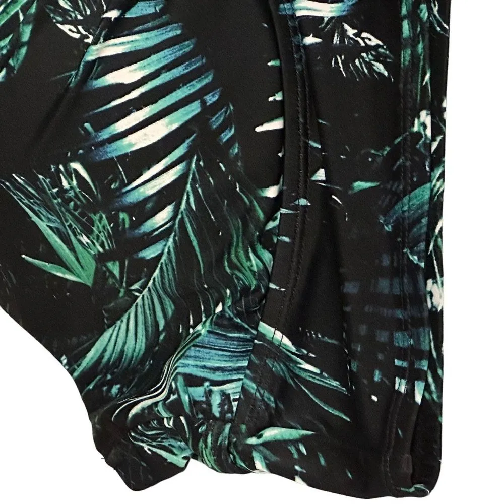 Torrid Palm Everyday Wire Free Bikini Top Black‎ Green 1/1X D DD #12076344 - Image 5