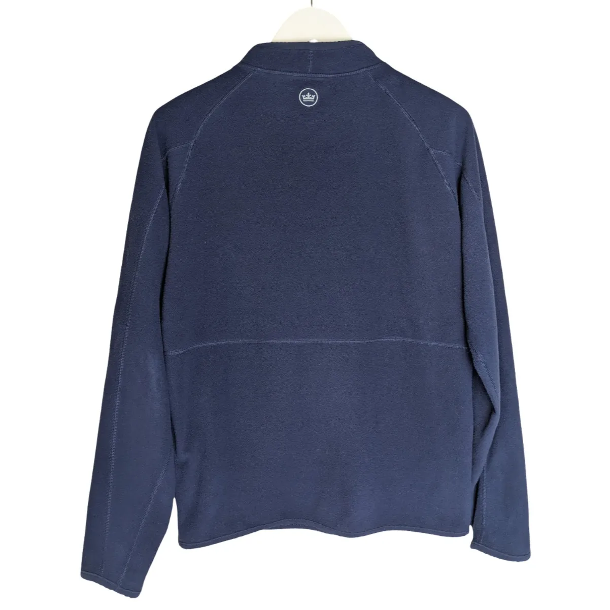Peter Millar Navy Blue Thermal Flow Micro-Fleece Half-Zip Pullover Sweater S - Image 5